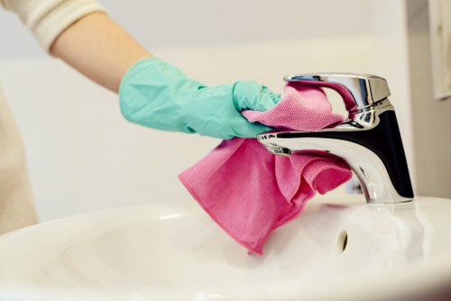 Thorough deep cleaning in a Balham home interior